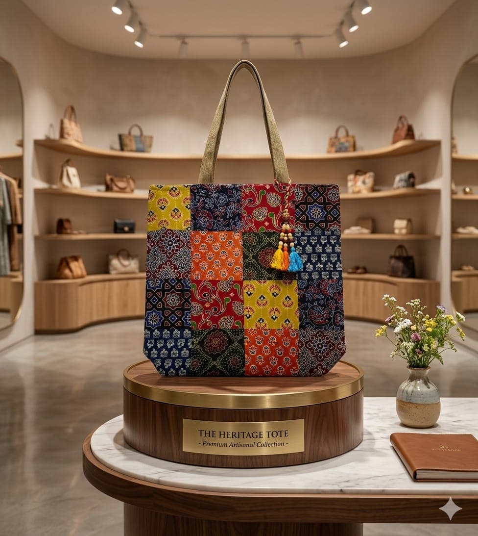 Printed Tote