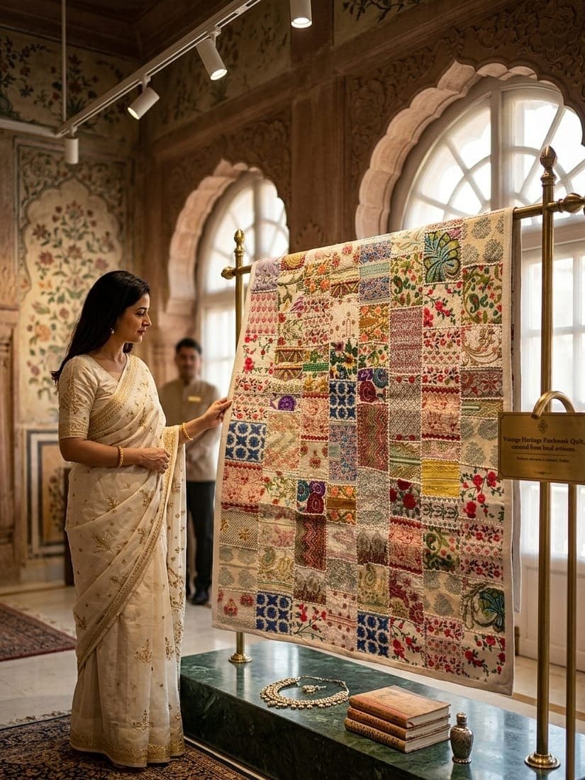 Embroidery Work Curtains